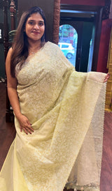 SEMI LINEN SAREE 260525152
