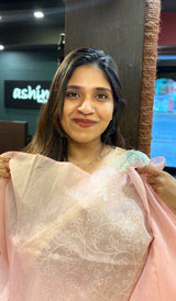 SEMI LINEN SAREE 260525153