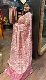 MALAI CHANDERI SAREE 260525129