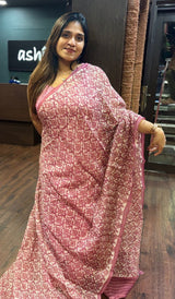 MALAI CHANDERI SAREE 260525129