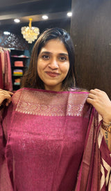 CHANDERI SAREE 260525177
