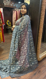 MALAI CHANDERI SAREE 260525125
