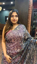 MALAI CHANDERI SAREE 260525125