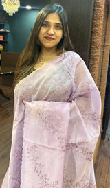 SEMI LINEN SAREE 260525156