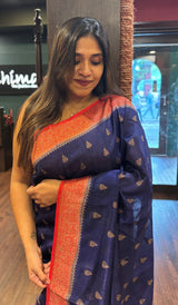 SEMI TUSSAR SAREE 30052573