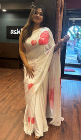 SATIN CREPE SAREE 2905257