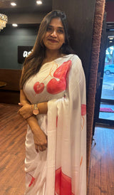 SATIN CREPE SAREE 2905257