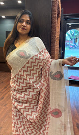 LINEN SAREE 27052512