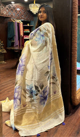 LINEN SAREE 27052510