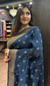 SEMI TUSSAR SAREE 30052571