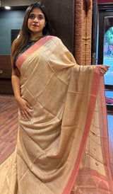 DESI TUSSAR SAREE 0707251