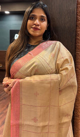 DESI TUSSAR SAREE 0707251