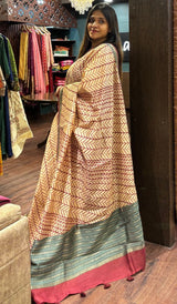 DESI TUSSAR SAREE 0707258