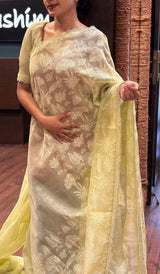 ORGANZA SAREE 12072534