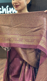 SEMI TUSSAR SILK SAREE 20072518