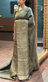 SEMI TUSSAR SILK SAREE 20072512