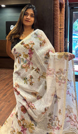 LINEN SAREE 04072522
