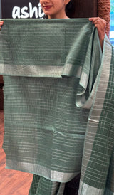 SEMI LINEN SAREE 20072566