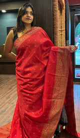 SEMI TUSSAR SILK SAREE 08042529