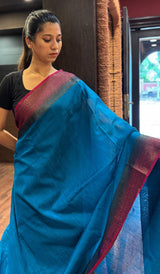 SEMI LINEN SAREE 15092547