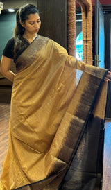 SEMI LINEN SAREE 15092550