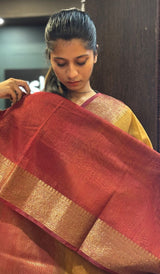 SEMI LINEN SAREE 15092552