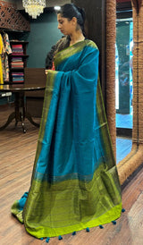SEMI LINEN SAREE 15092543