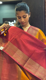 SEMI LINEN SAREE 15092548