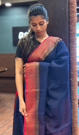 SEMI LINEN SAREE 15092551