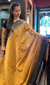 SEMI LINEN SAREE 15092557