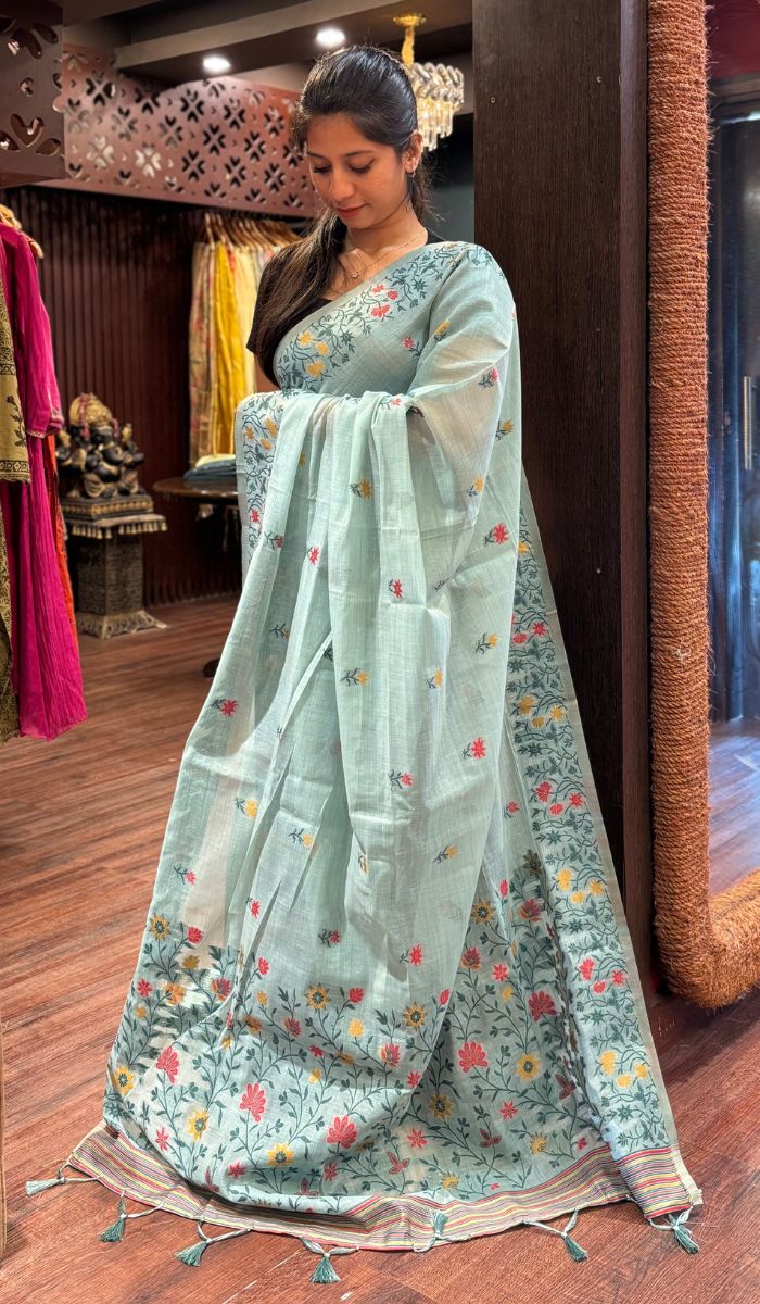 COTTON SAREE 06102559 – Ashima