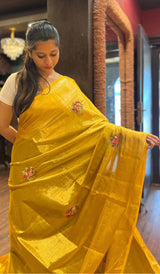 SEMI TISSUE SAREE 0505258