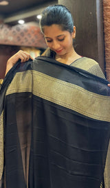 CREPE SILK SAREE 31102528