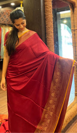CREPE SILK SAREE 31102526