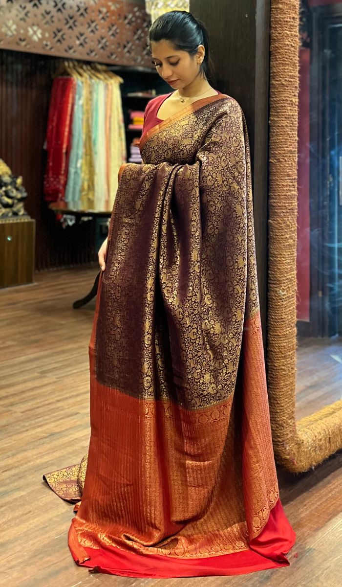 CREPE SILK SAREE 30102519 – Ashima Fashion Store