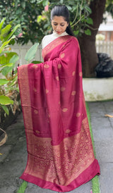 SEMI TUSSAR SILK SAREE 20072518