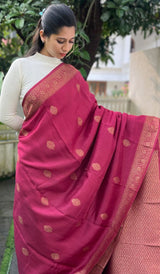 SEMI TUSSAR SILK SAREE 20072518