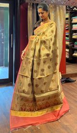 SEMI TUSSAR SAREE 010925108