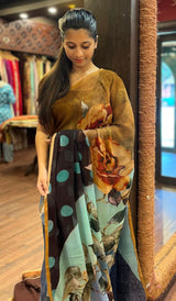 CHIFFON SAREE 10072523