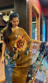 CHIFFON SAREE 10072523