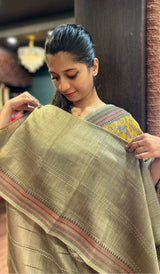 MUNGA TUSSAR SAREE 11092556