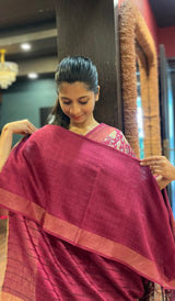 MUNGA TUSSAR SAREE 16042542