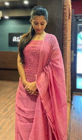 CHIKANKARI UNSTITCHED SALWAR 2111252