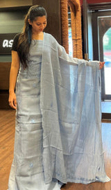 CHIKANKARI UNSTITCHED SALWAR 2111258