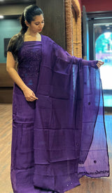 CHIKANKARI UNSTITCHED SALWAR 2111254