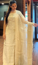 CHIKANKARI UNSTITCHED SALWAR 2111259