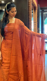 CHIKANKARI UNSTITCHED SALWAR 2111256