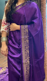 VISCOSE CREPE SAREE 2511251