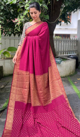 SEMI GEORGETTE SAREE 1309257