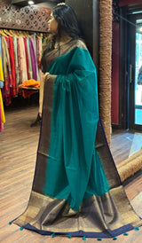 SEMI LINEN SAREE 2801251